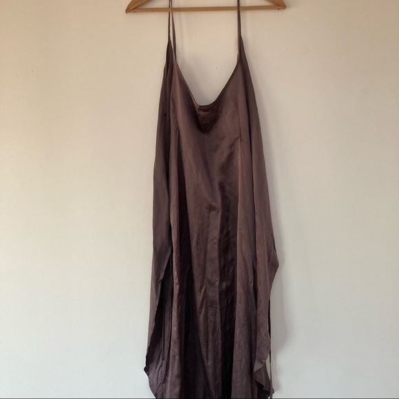 Lonely Label Lingerie - 100% Silk Wrap Dress/Slip/Nightgown, Size Small. - Picture 5 of 10
